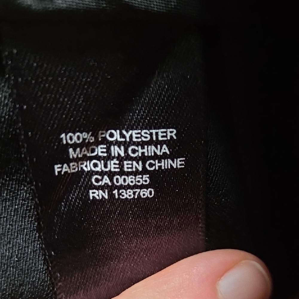 RW&CO Black High-Waisted Tie Pants Size 6 - Picture 5 of 6